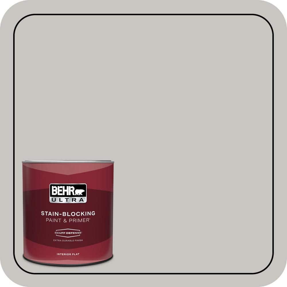 1 qt. #PPU24-16 Titanium Extra Durable Flat Interior Paint & Primer price history on PriceWatchPro