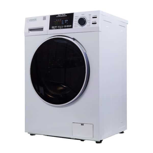 1.62 cu.ft. Pet Compact 110V Vented/Ventless 15 lbs Sani Washer Dryer Combo 1400 RPM in White