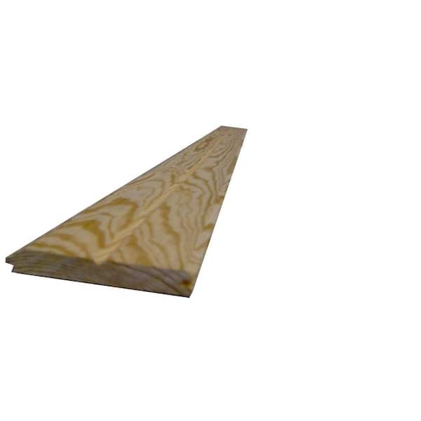 Unbranded 1 in. x 6 in. x 8 ft. Southern Yellow Pine #117 Board
