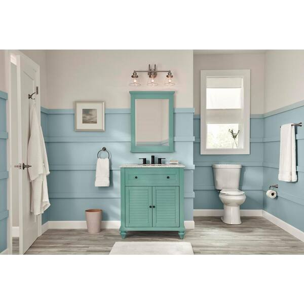 Glacier Bay 2-piece 1.1 GPF/1.6 GPF High Efficiency Dual Flush