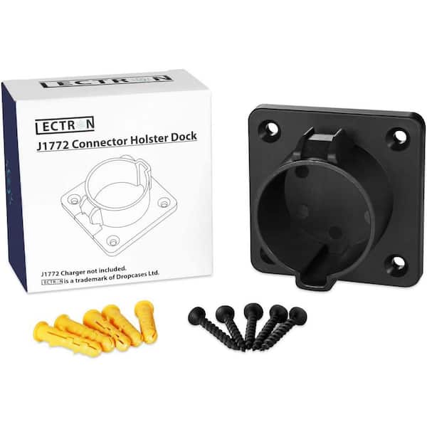 EV Charger Nozzle Holster Dock for J1772 Connector by LECTRON