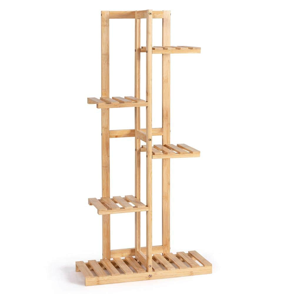 17 Stories Free-Standing Bamboo Spice Rack with Adjustable Racks & Reviews