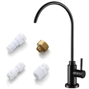 Non-Air Gap Drinking Water Single Handle Beverage Faucet with Water Filtration System in Oil Rubbed Bronze