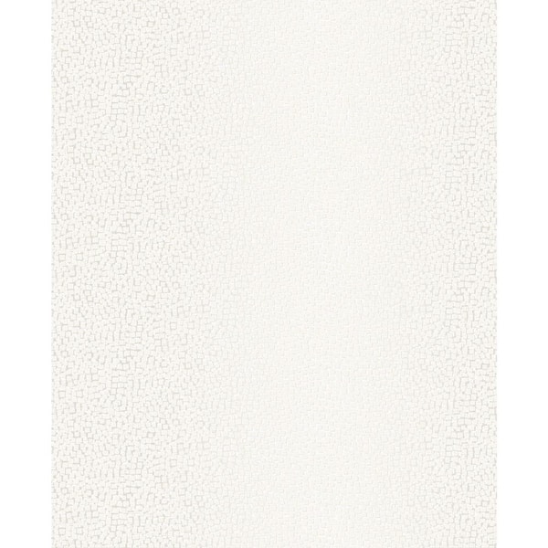 Brewster Ostinato White Geometric White Wallpaper Sample