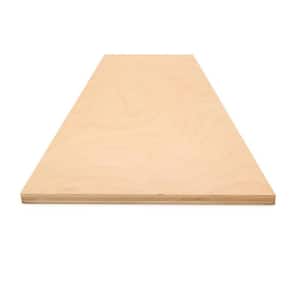 1/2 in. 11 in. x 36 in. Birch Ply Blank Sign