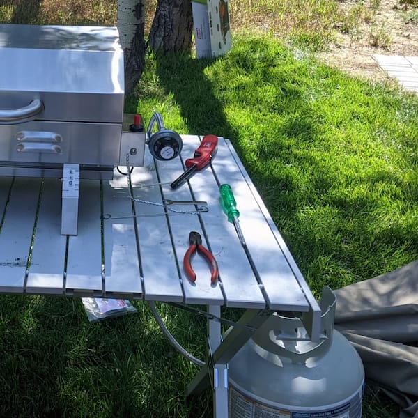 5 ft. Propane Adapter Hose for Blackstone Griddle, 1 lbs. to 20 lbs. Propane Gas Hose Converts Kit for Buddy Heater