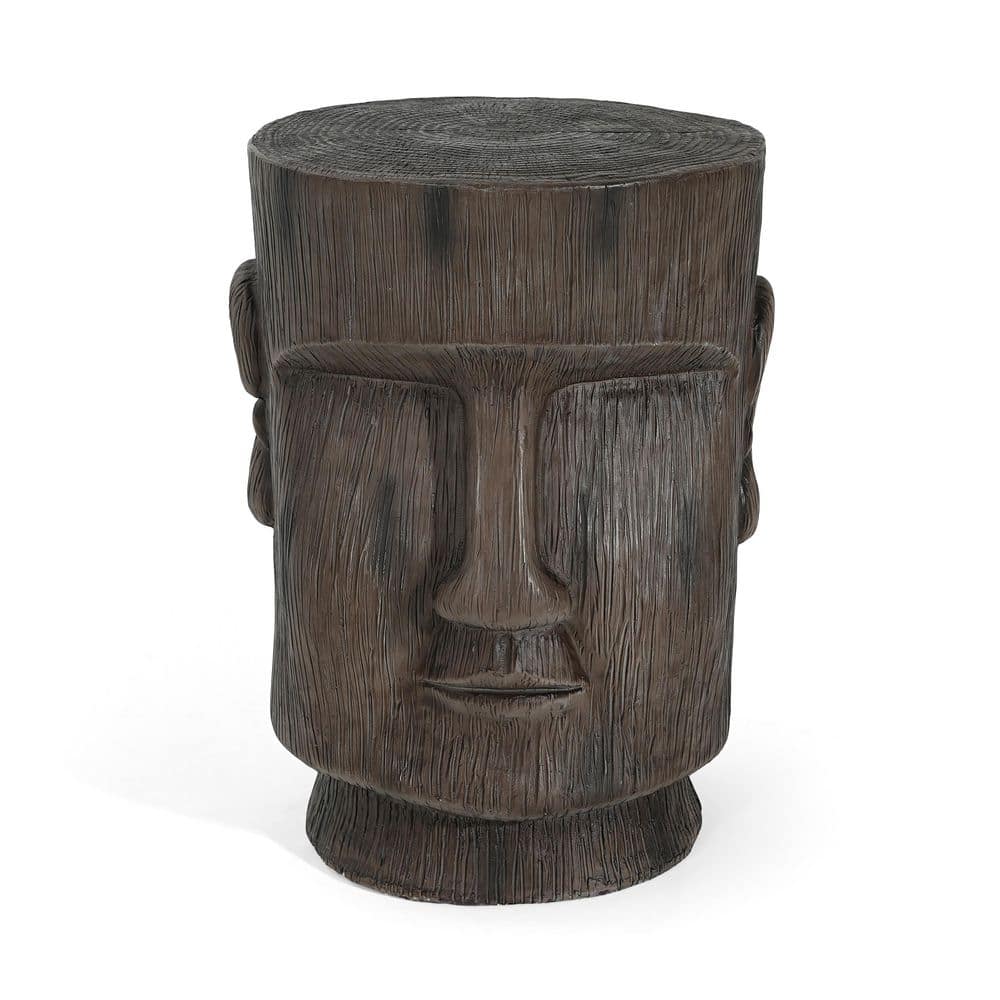 Easter Island Moai Statue Pedestal Light Grey Outdoor Side Table For Home Patio Deck Sunroom Garden Balcony Yard Lawn price history on PriceWatchPro