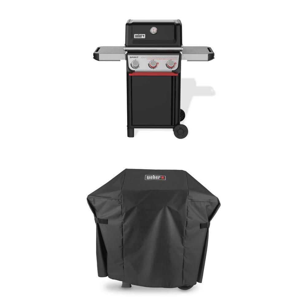 新品未開封 Weber Spirit / E-325 3バーナー1501987 Weber Spirit E-325 3-Burner Black Propane Gas Grill with Boost