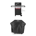 Weber Spirit E-325 3-Burner Black Propane Gas Grill with Boost