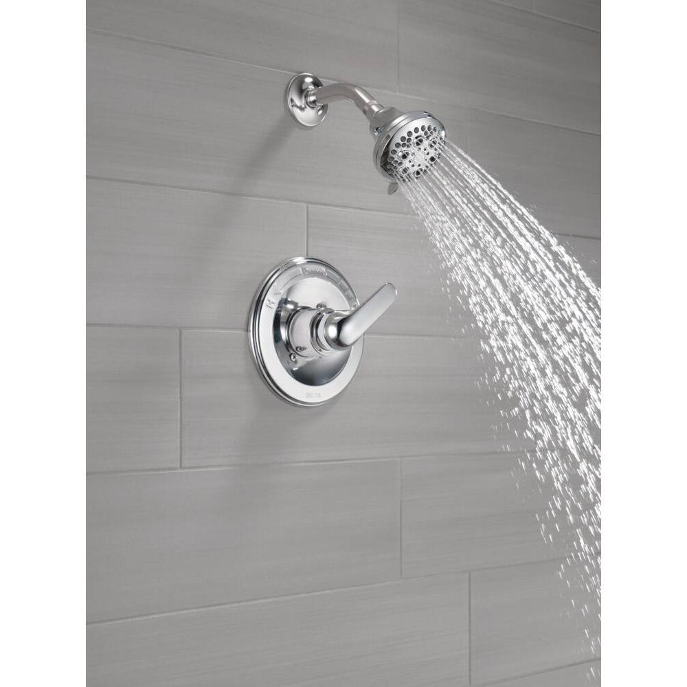 Delta Chrome Single-Handle Multi-Function Shower Faucet