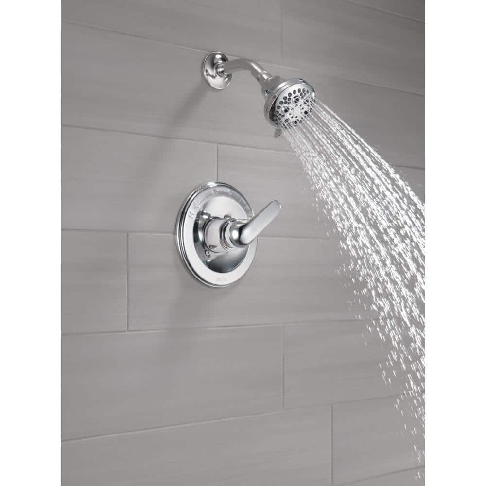 Delta Chrome Single-Handle Multi-Function Shower Faucet