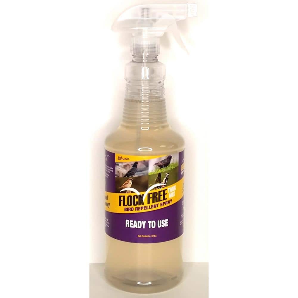 4 oz concentrate Bird repellent spray residential bird problem solution 