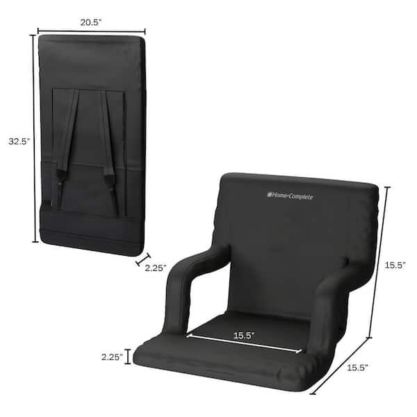Details about   Stadium Seat for Bleachers and Benchs Armrest Back Support Anti-Slip Base