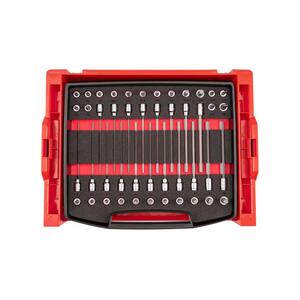 TEKTON 3/8 in. Drive Hex, Torx, Triple Square Impact Bit Socket