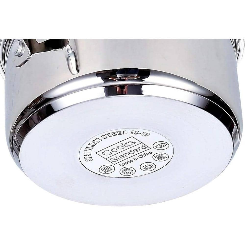24-Quart Stainless Steel Stockpot with Lid for Multi-Purpose Cooking