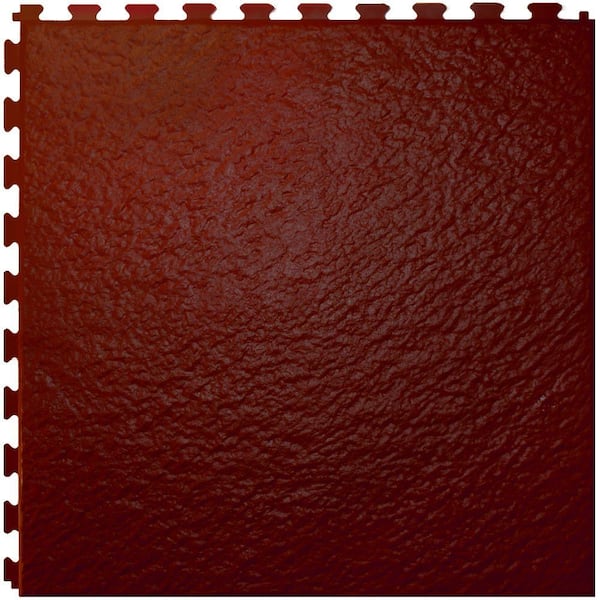 IT-tile Slate Tuscany RoseWood  20 In. x 20 In.  Vinyl Tile, Hidden Interlock Multi-Purpose Floor,  6 Tile-DISCONTINUED