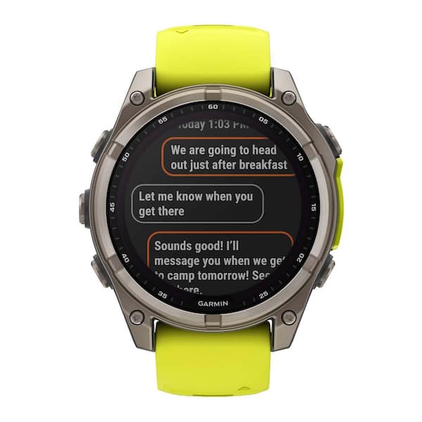 Garmin腕時計 Garmin fenix 8 Multisport 47-mm Sapphire Solar GPS Watch with