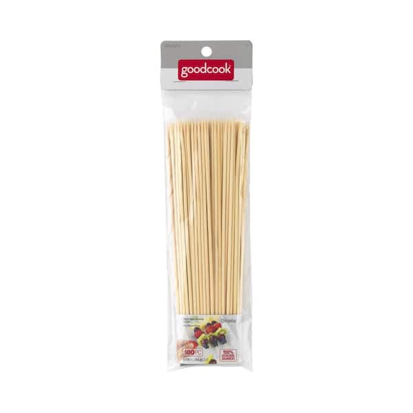 Everyday 10" Bamboo Skewers for BBQ and Kebab 100-count, Natural