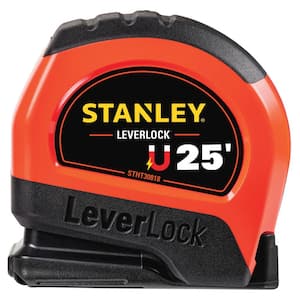 25 ft. LeverLock High Visibility Tape Measure with Magnetic