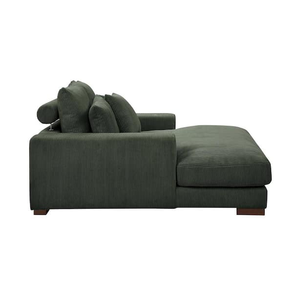 Oversized sofa discount with chaise lounge