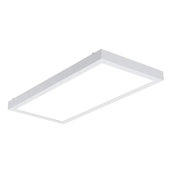 1 ft. x 2 ft. Integrated LED Panel Light, Selectable 3000/2400/1800 Lumens and 2700/3000/3500/5000 Sel CCT