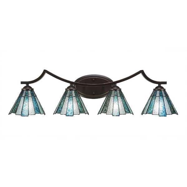 Unbranded Cleveland 8.5 in. 1-Light Dark Granite Vanity Light