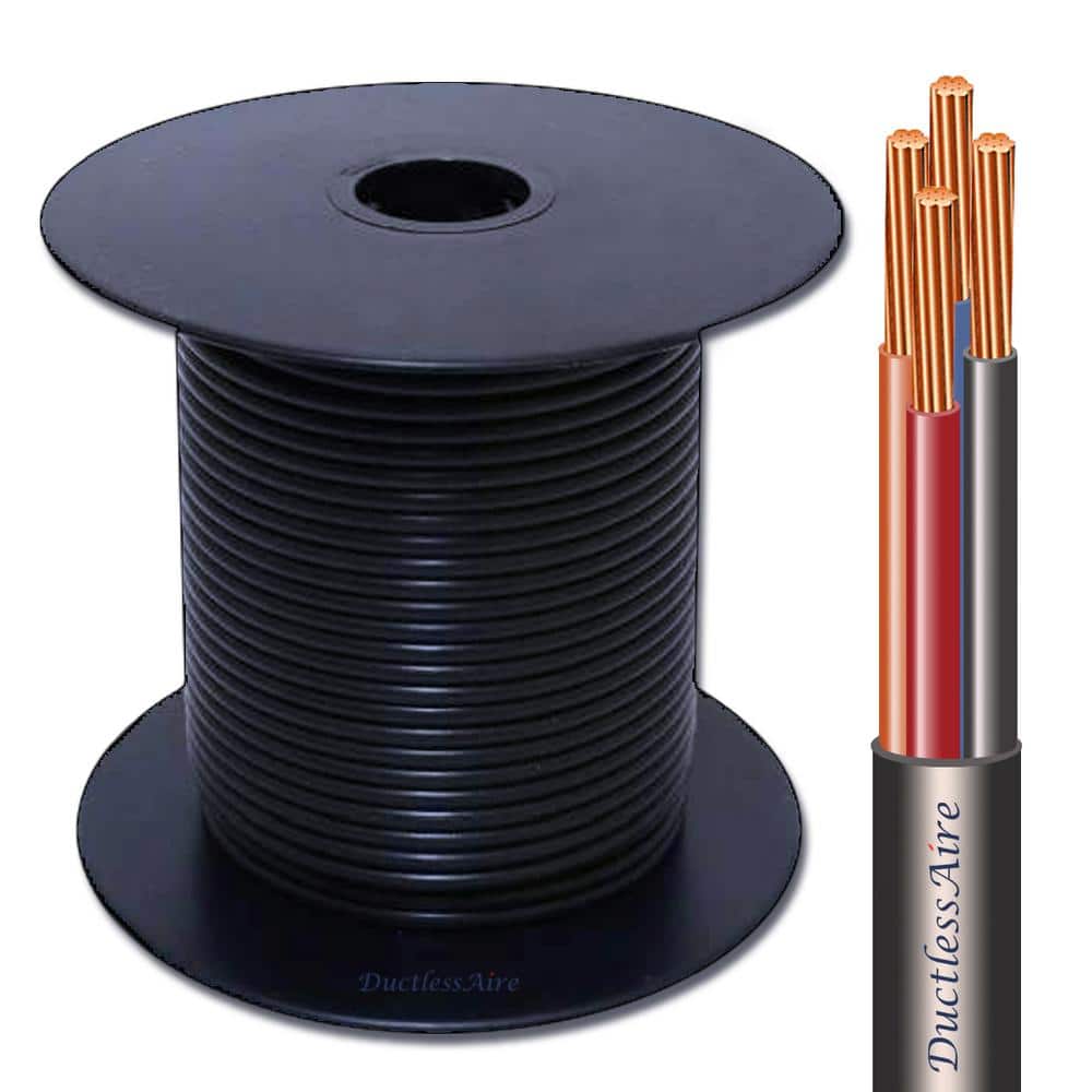14/4 in. x 75 ft. Wire for Ductless Mini Split Air Conditioner Heat Pump Sy