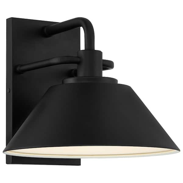 Access Lighting 1-Light Black LED Outdoor Wall Lantern Sconce (1-Pack)