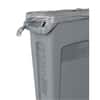 ULINE Thin Trash Can - 23 Gallon, Gray - H-5148GR