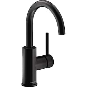 Avado Single-Handle Bar Faucet with Pull-Down Spray in Matte Black
