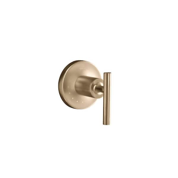 KOHLER Purist 1-Handle Valve Handle in Vibrant Brushed Bronze (Valve Not Included)