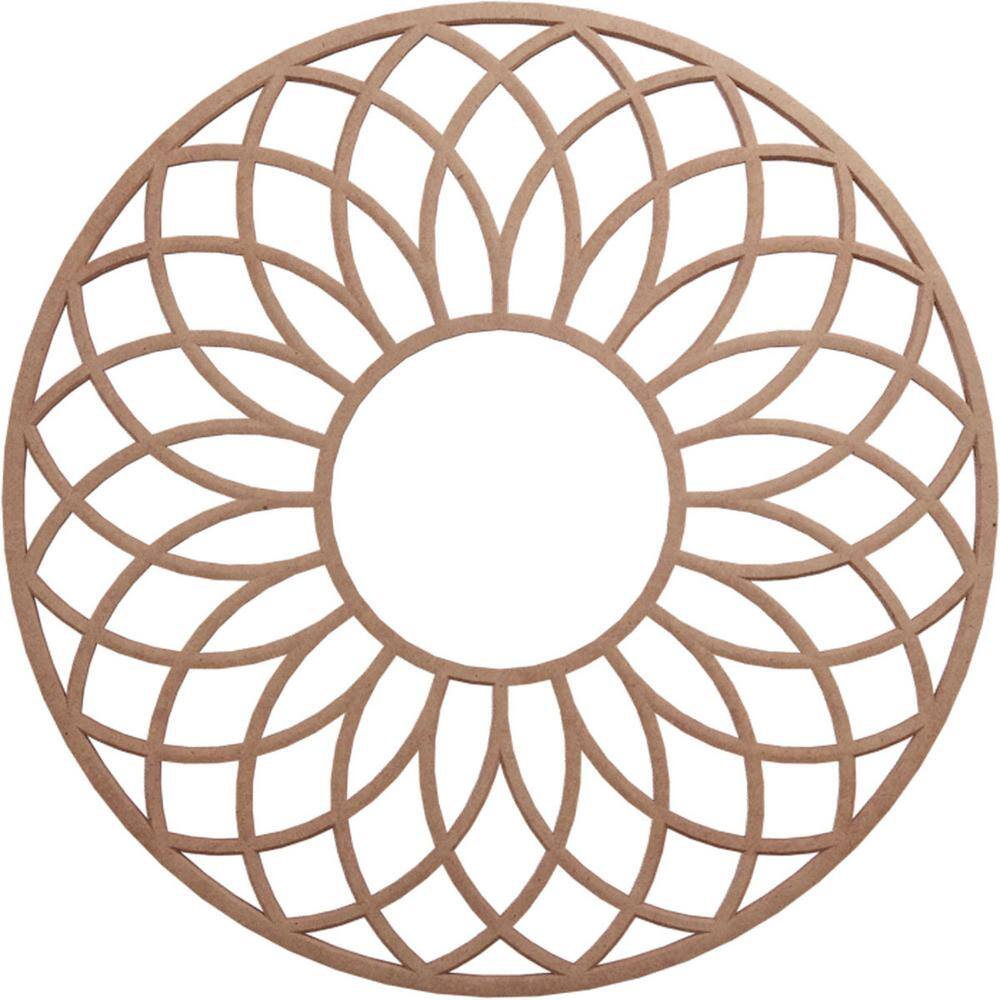 0.375 in. x 6.875 in. x 20 in. Wood Medallion Moulding price history on PriceWatchPro