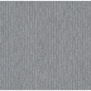 Recognition I - Compass - Blue 24 oz. Nylon Pattern Installed Carpet