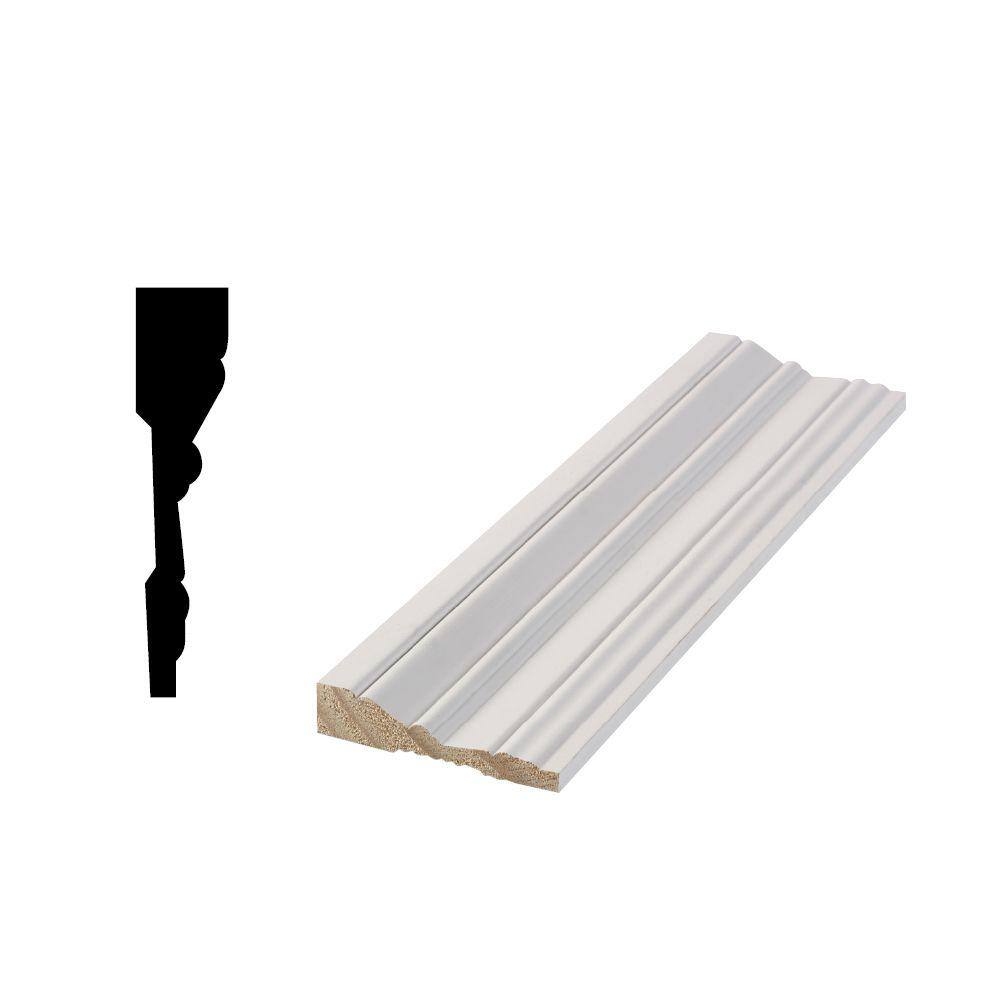 Woodgrain Millwork WG 399 - 3/4 in. x 3-3/16 in. Primed Finger-Jointed ...