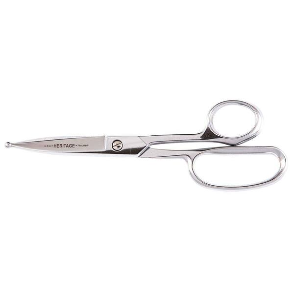 Fabric Scissors Stainless Steel 9 Inch, Household Cloth Scissors for Fabric  Cutting, Heavy Duty Tailor Shears ,Silver 