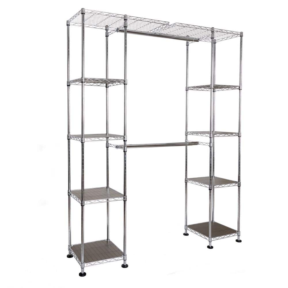 Custom Metal Clothes Organizer Rack Stainless Steel Wire Coat