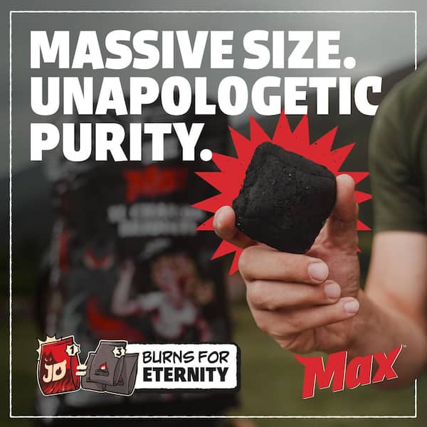 JEALOUS DEVIL 20 lbs. Max XL Charcoal Briquets JDMAX20LBS - The