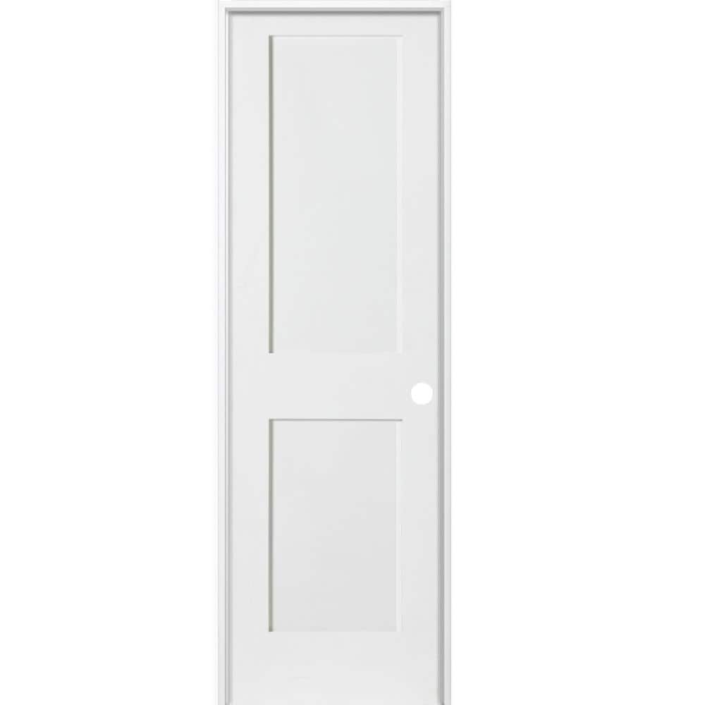 Reviews for Krosswood Doors 18 in. x 80 in. Craftsman Shaker Primed MDF ...