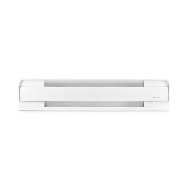 27.875 in. 240/208-Volt 500/375-Watt Electric Baseboard Heater in White