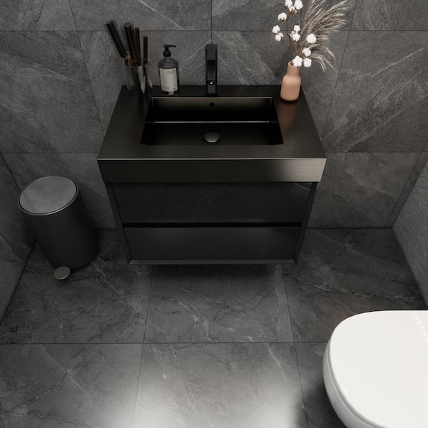 MiAページ BV Better Vanity MIA 30 in. W x 20 in. D x 24 in. H Single Sink