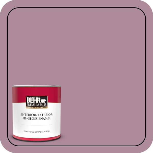 BEHR PREMIUM PLUS 1 qt. #S120-5 Reserve Hi-Gloss Enamel Interior/Exterior Paint & Primer