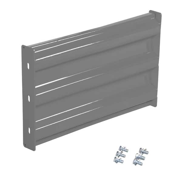 Vestil 2 ft. Gray Semi Gloss Bolt-On Style Guard Rail
