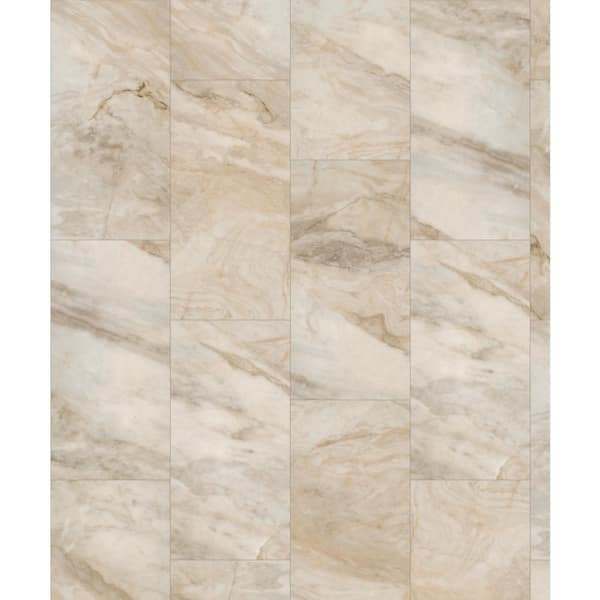 Shaw - Vista Thistle 20 MIL x 12 in. W Waterproof Click Lock Vinyl Tile Flooring (15.83 sq.sf/case)