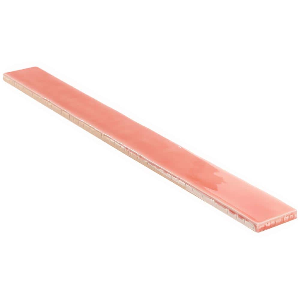 Nantucket Coral 2 in. x 0.35 in. Polished Ceramic Wall Tile Sample price history on PriceWatchPro