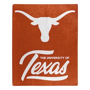 NCAA Multi-Color Texas Signature Raschel Throw