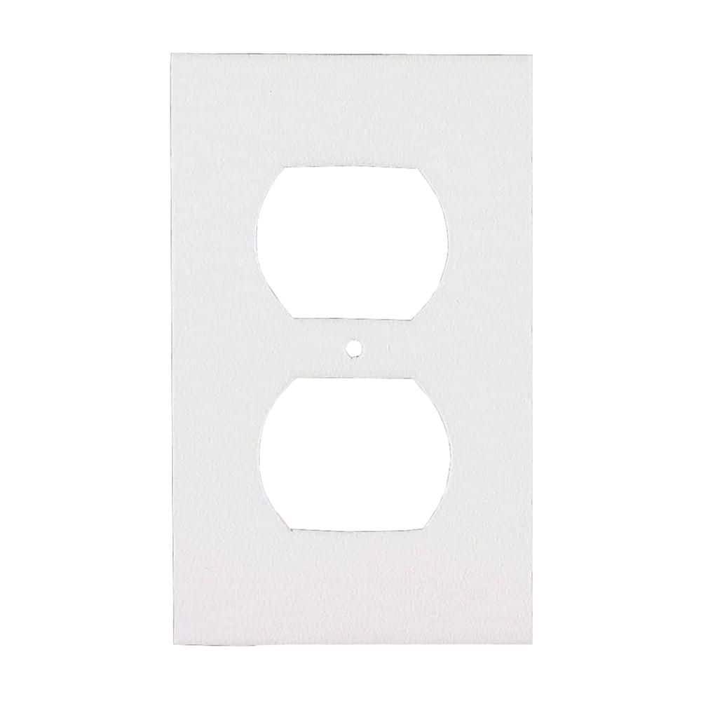 (6-Pack) 2-Gang White Duplex Outlet Foam Weatherstrip Sealer for Standard and GFCI Outlets price history on PriceWatchPro