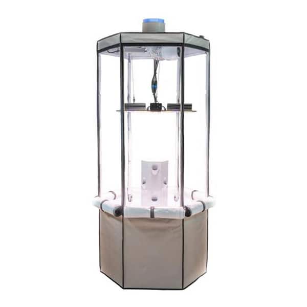 AEROSPRING Growers Edition 2.0 Hydroponic Vertical Garden Kit, Gray