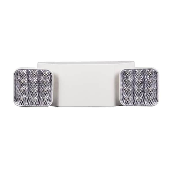 NICOR EML Series Low Profile Integrated LED White Adjustable Emergency Light