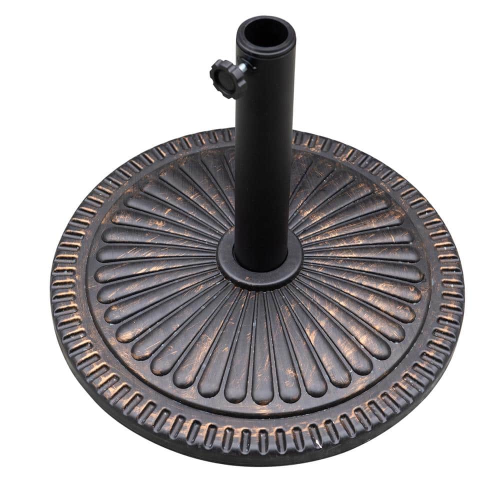 Afoxsos 18 in. Patio Umbrella Base Outdoor Umbrella Stand Base in