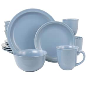 16-Piece Blue Siam Stoneware Dinnerware Set